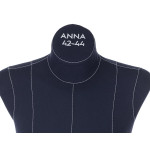 Манекен портновский профессиональный бельевой CHAYKA Чайка Anna, женский, размер 44-46, синий в Минске