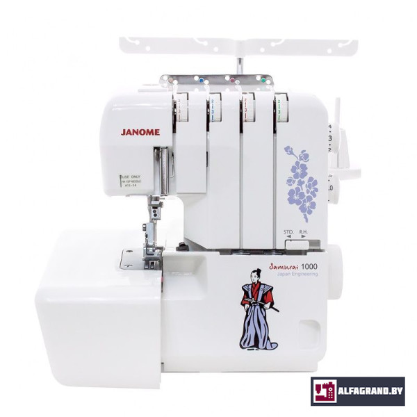 Оверлок Janome Samurai 1000 — Надежность и качество