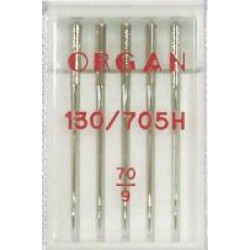 Иглы Organ универсальные 130/705H №70 5шт