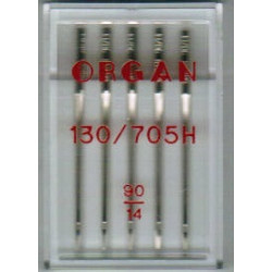 Иглы Organ универсальные 130/705H №90 5шт