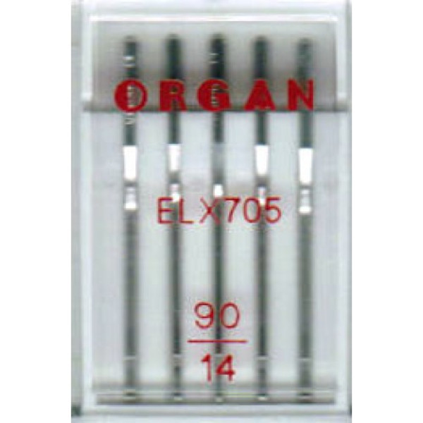 Иглы Organ для распошивальных машин EL 705H №90 5шт